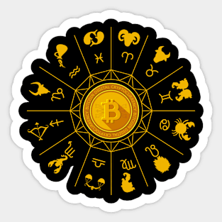 Celestial Bodies - Cryptocurrency Market Professional E-cash Sticker